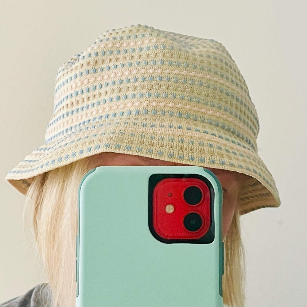 Kangol Bubble Cloche Pastel Cream Blue L XL